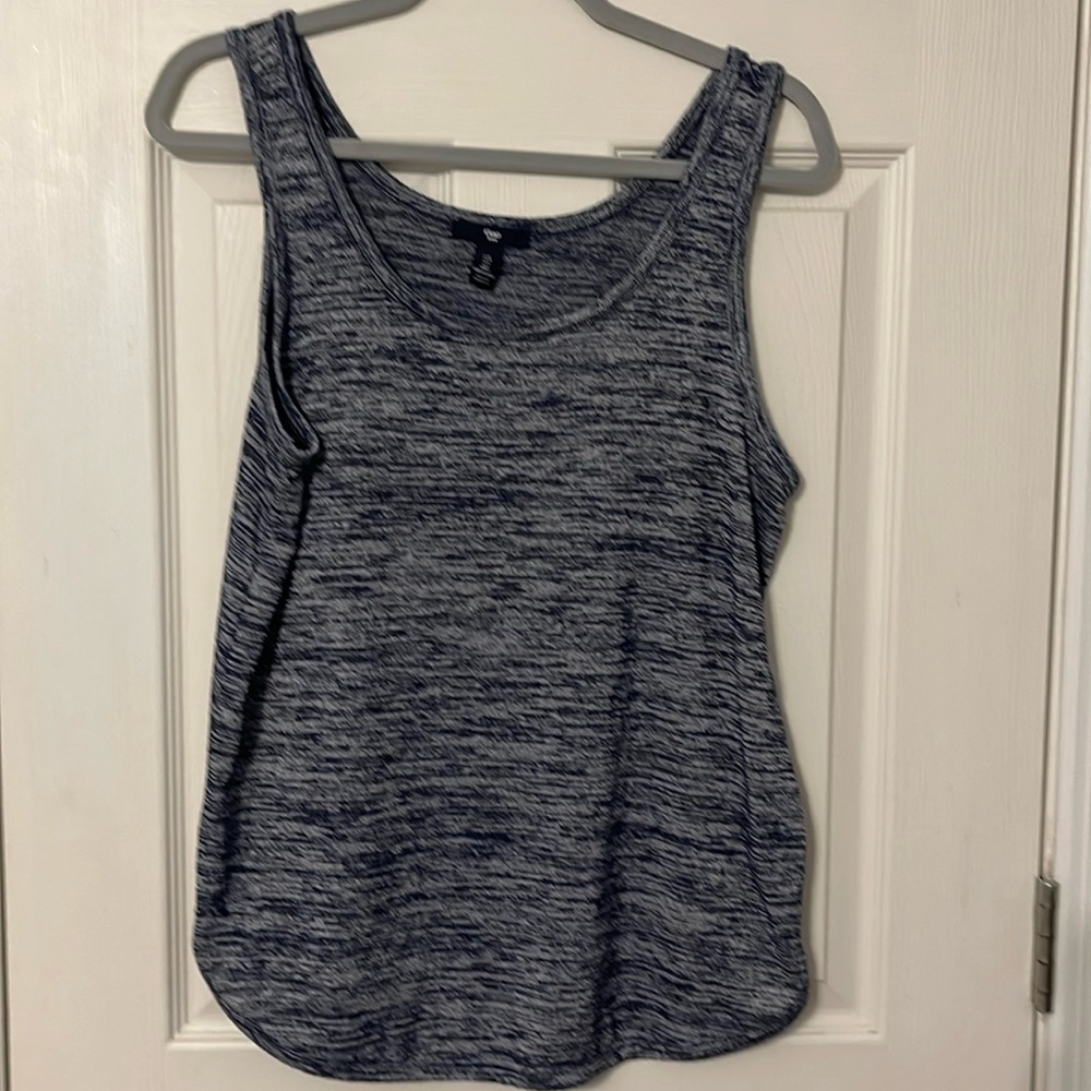 Gap Knit Tank, Navy, Large